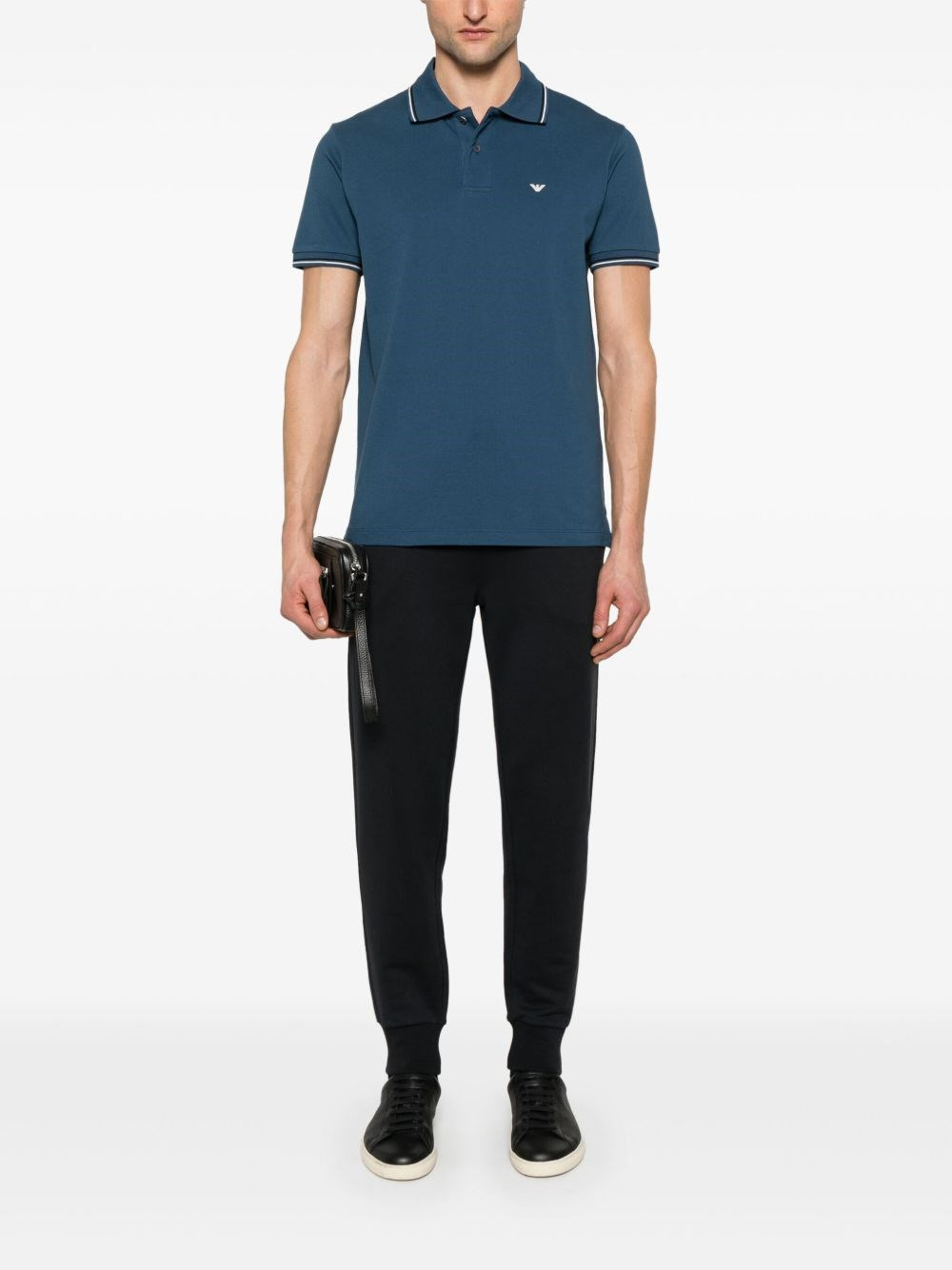 Logo cotton polo shirt - 4