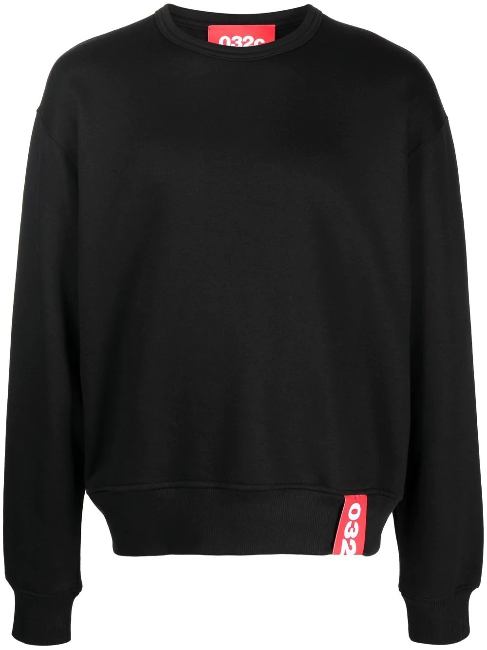 logo-patch long-sleeve sweatshirt - 1