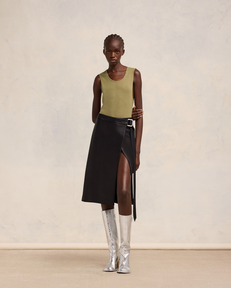 AMI Paris WRAP SKIRT outlook
