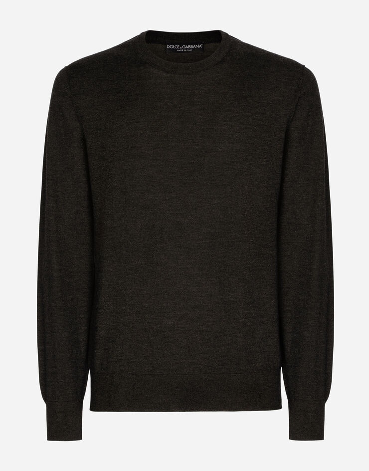 Extra-fine cashmere round-neck sweater - 1