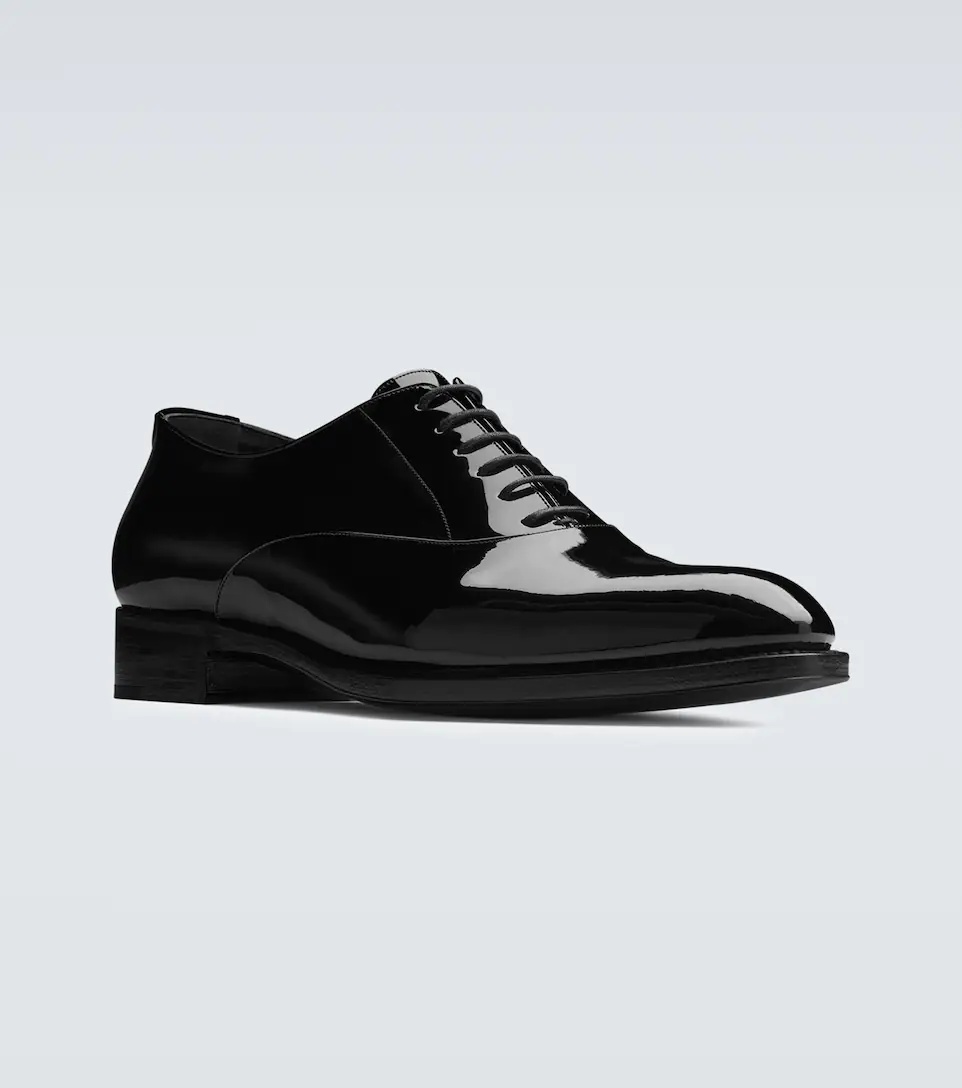 Adrien patent leather Derby shoes - 3