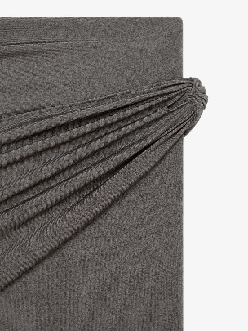 DRAPED SKIRT IN CREPE 6