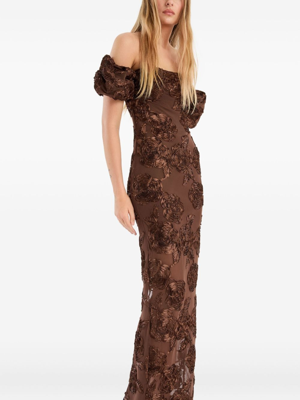 flower maxi dress - 4