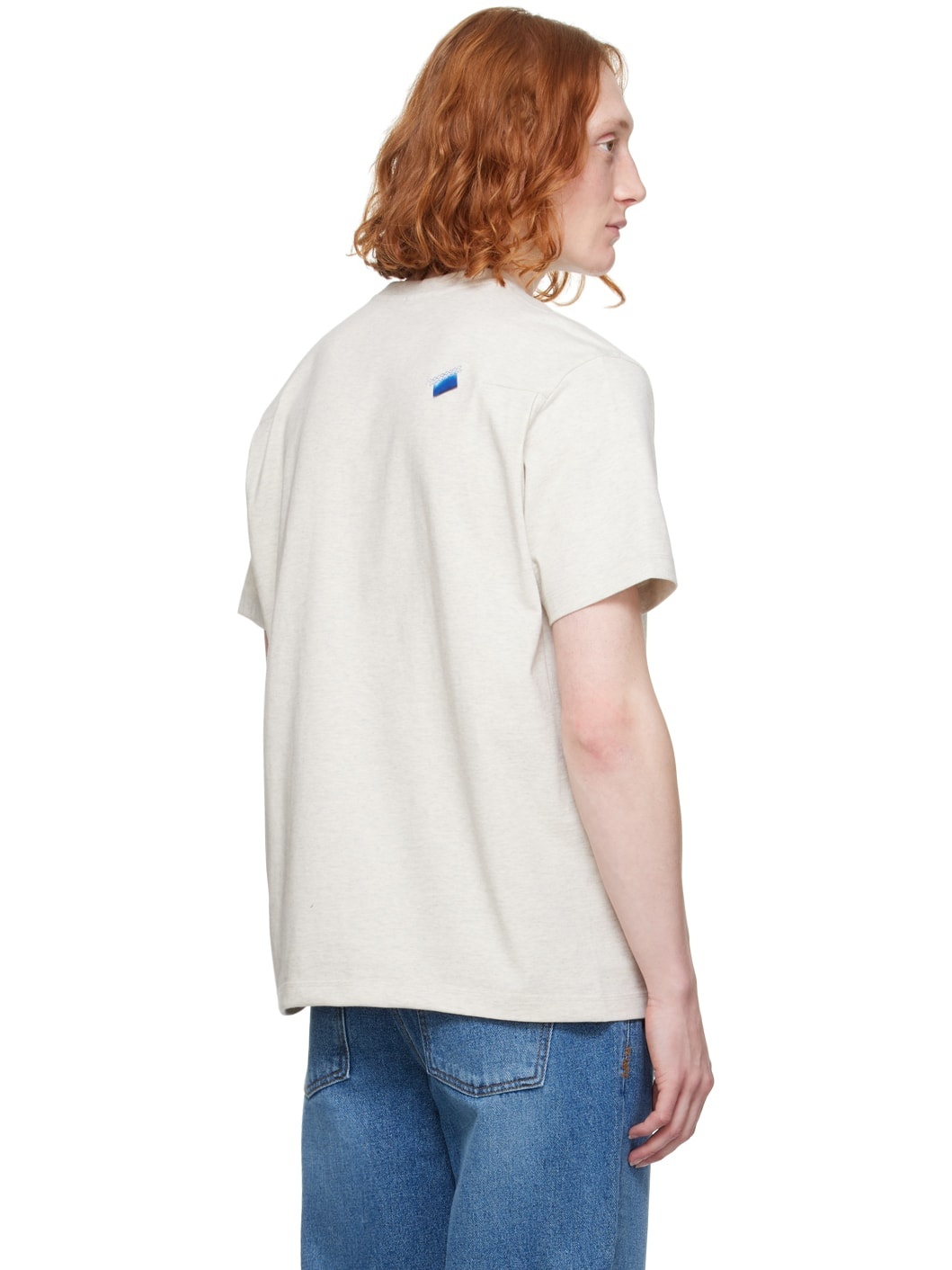 Beige Graphic T-Shirt - 3
