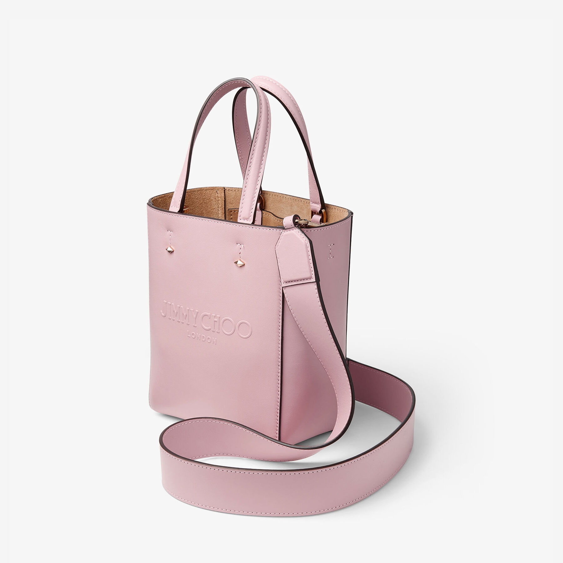 Lenny North-South S
Rose Embossed Leather Tote Bag - 2