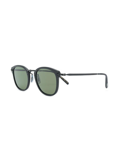 Oliver Peoples round shaped sunglasses outlook