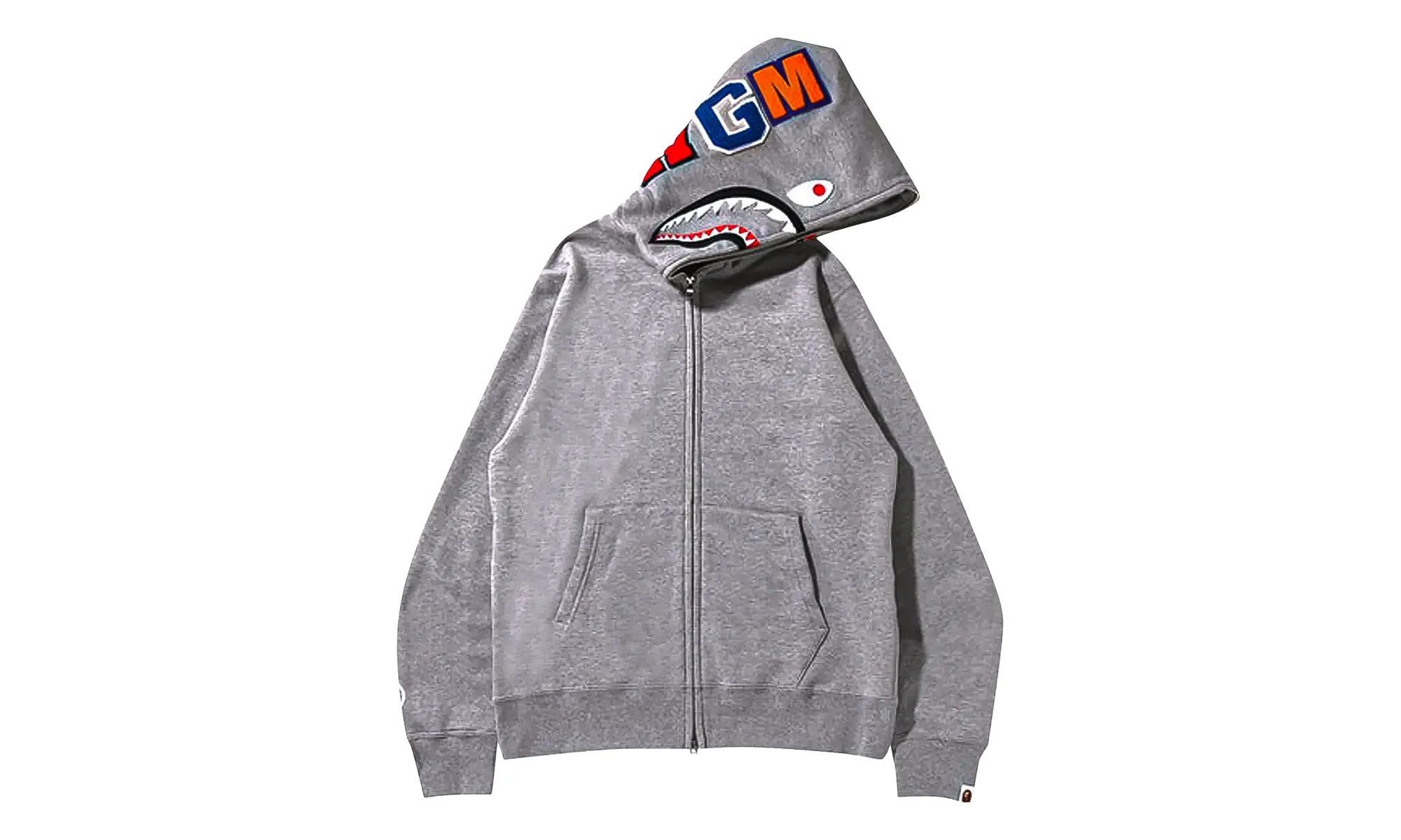 Shark Full Zip Hoodie "Grey" 1I30 115 015 GREY - 1