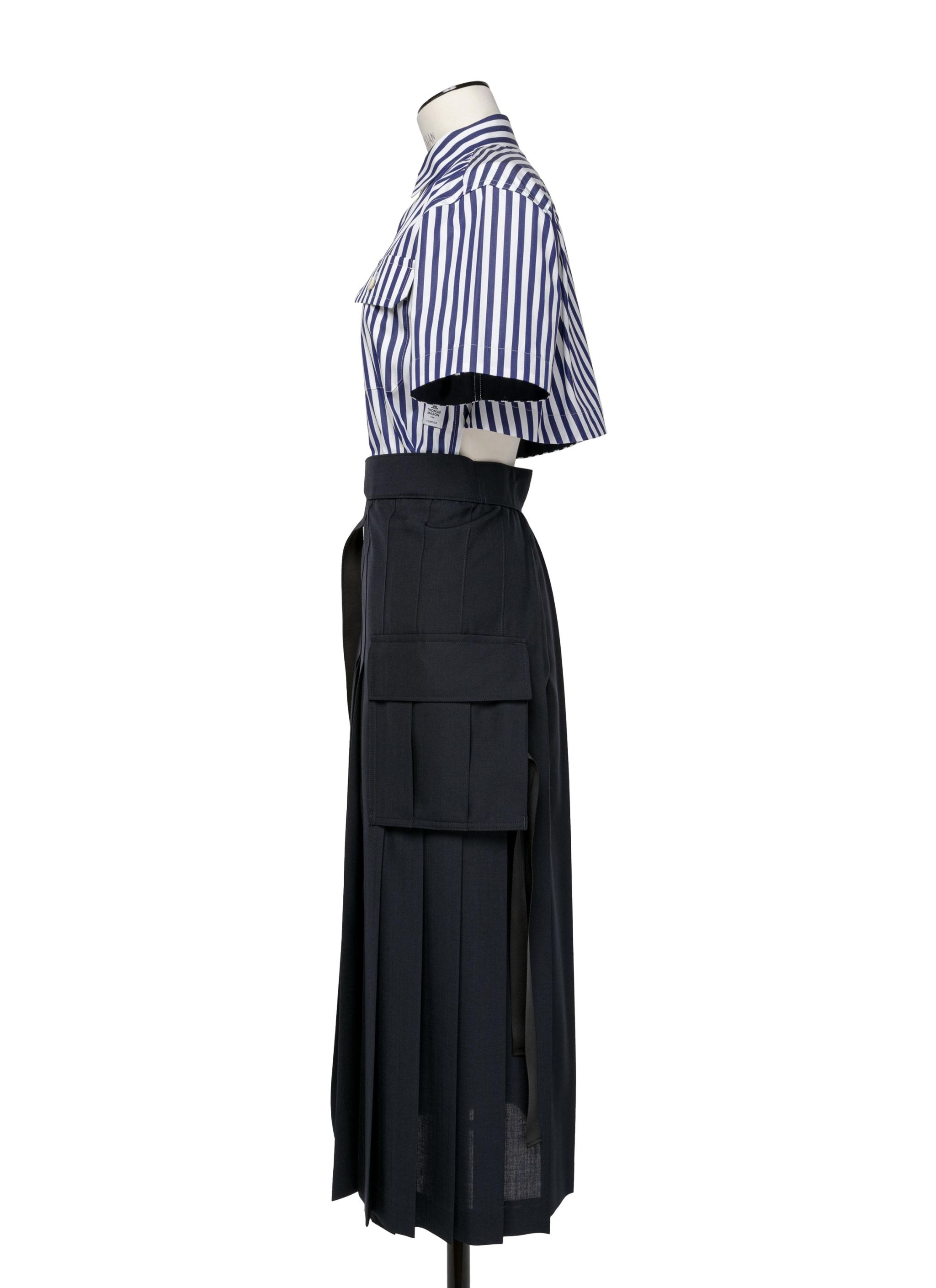 Thomas Mason Cotton Poplin x Suiting Dress - 2