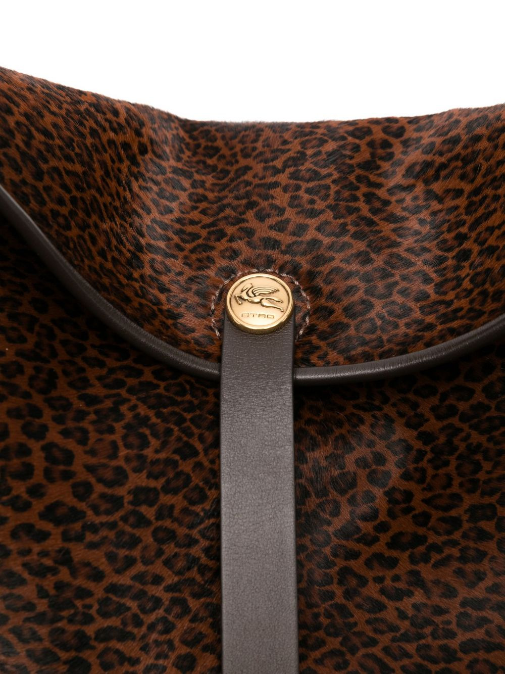 medium leopard-print shoulder bag - 4