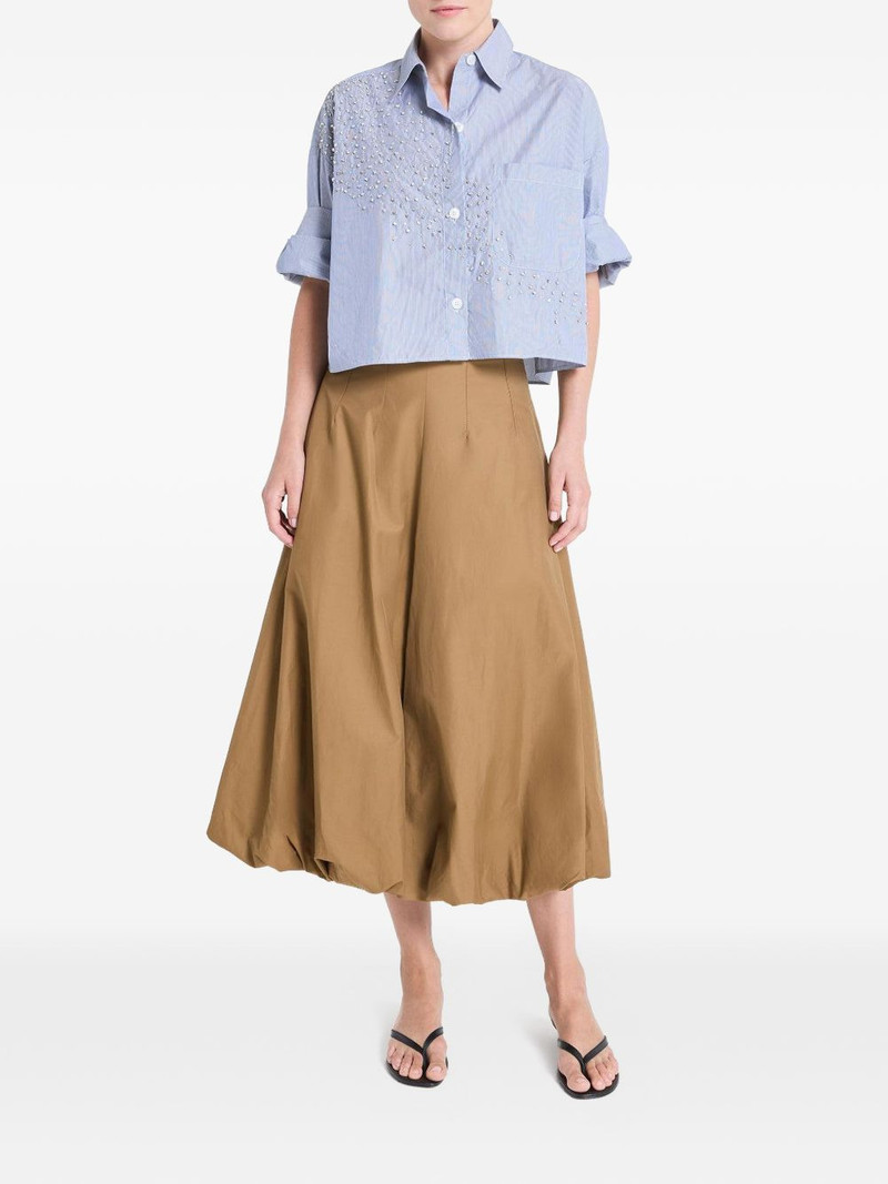 TWP flared midi skirt outlook