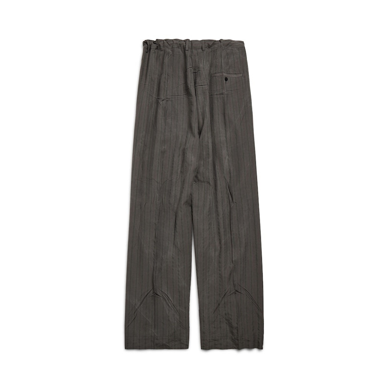 Men's Fluid Tailored Pants in Grey 6