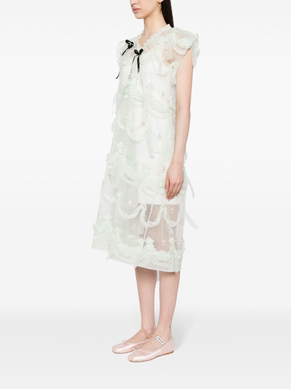 Shoulder Bite Sack tulle dress - 3
