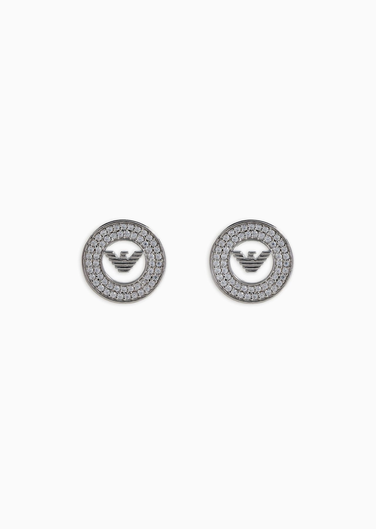 Sterling Silver Stud Earrings - 1