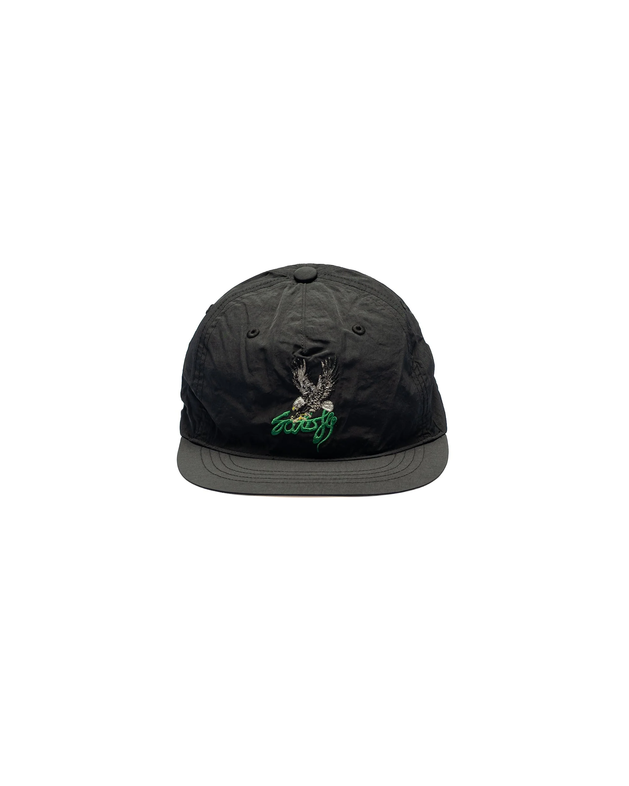 FliteSilk 5 Panel Pinch Cap Black Eagle - 1