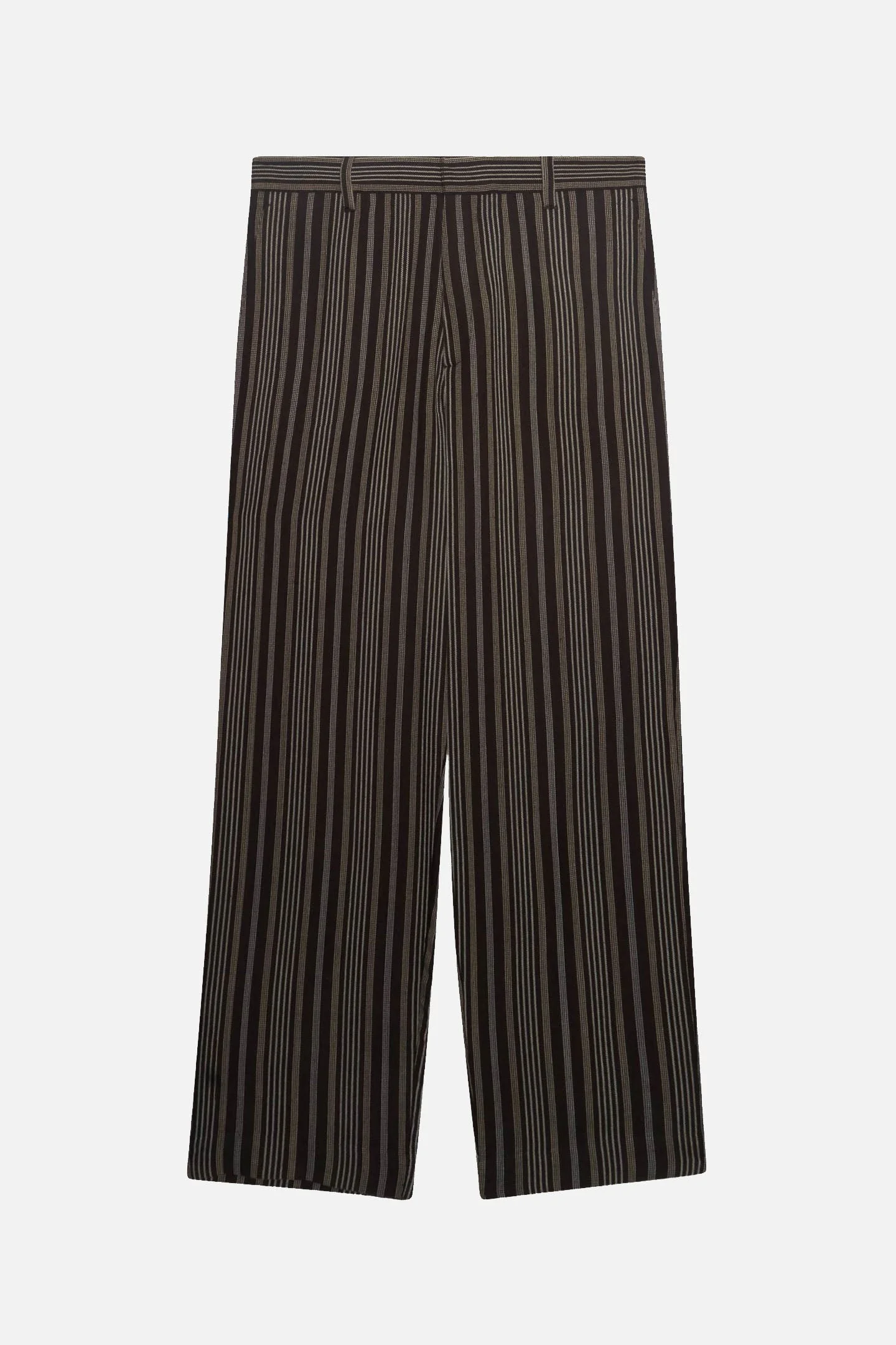 CASHMINA STRIPED SLACKER PANT - 1