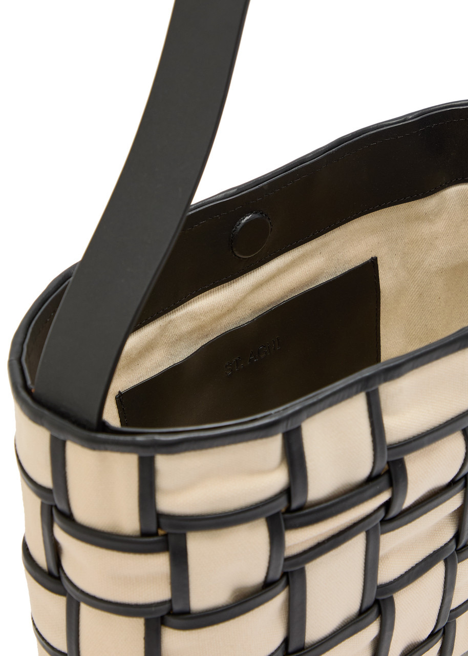 ST. Agni Woven Mini Canvas Tote - 4