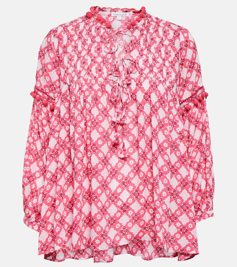 Clara printed blouse - 1