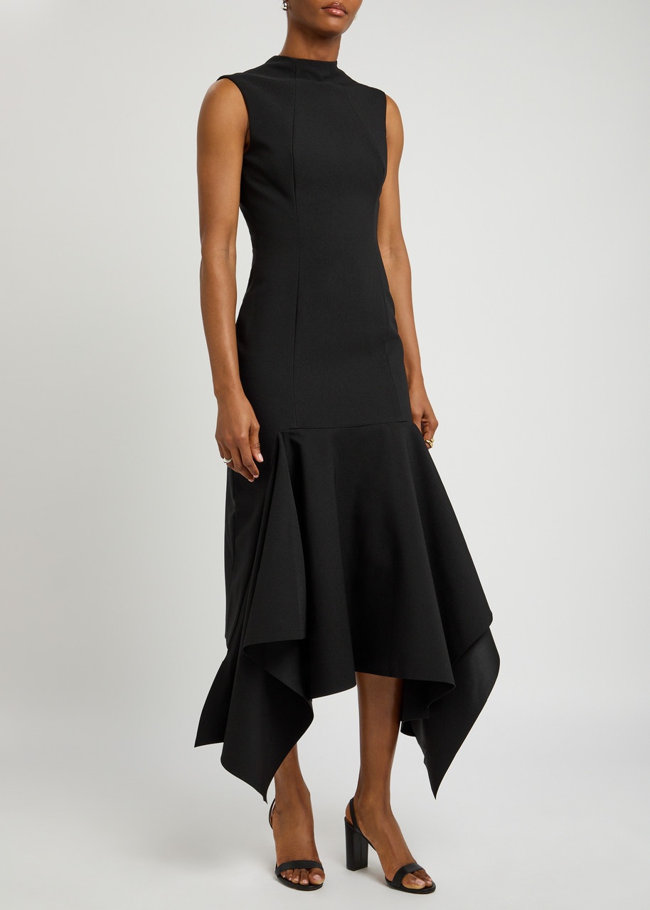 Solace London Trinity Crepe Midi Dress - 2