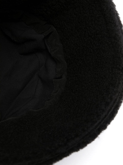 PATOU logo-embroidered fleece bucket hat outlook