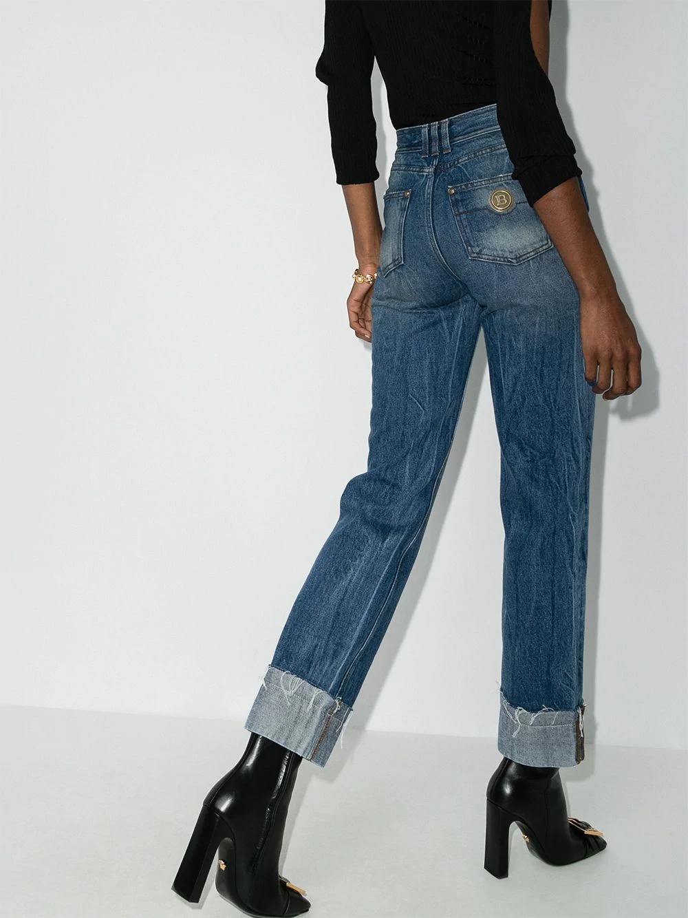 straight-leg jeans - 3