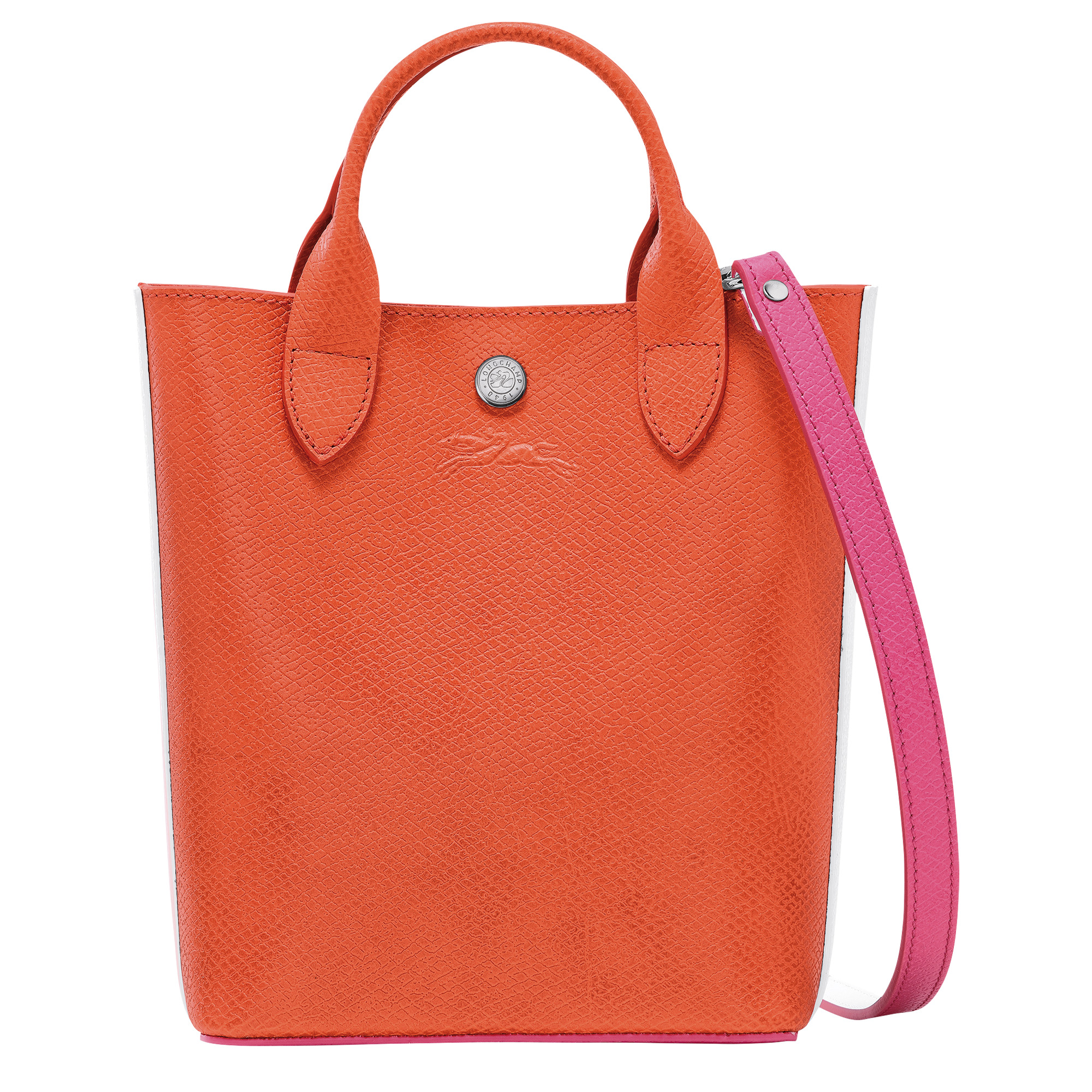 Épure XS Tote bag Orange - Leather - 1