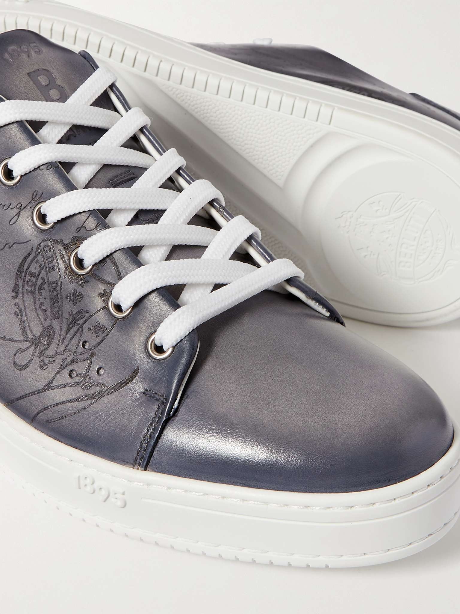 Scritto Metallic Venezia Leather Sneakers - 6