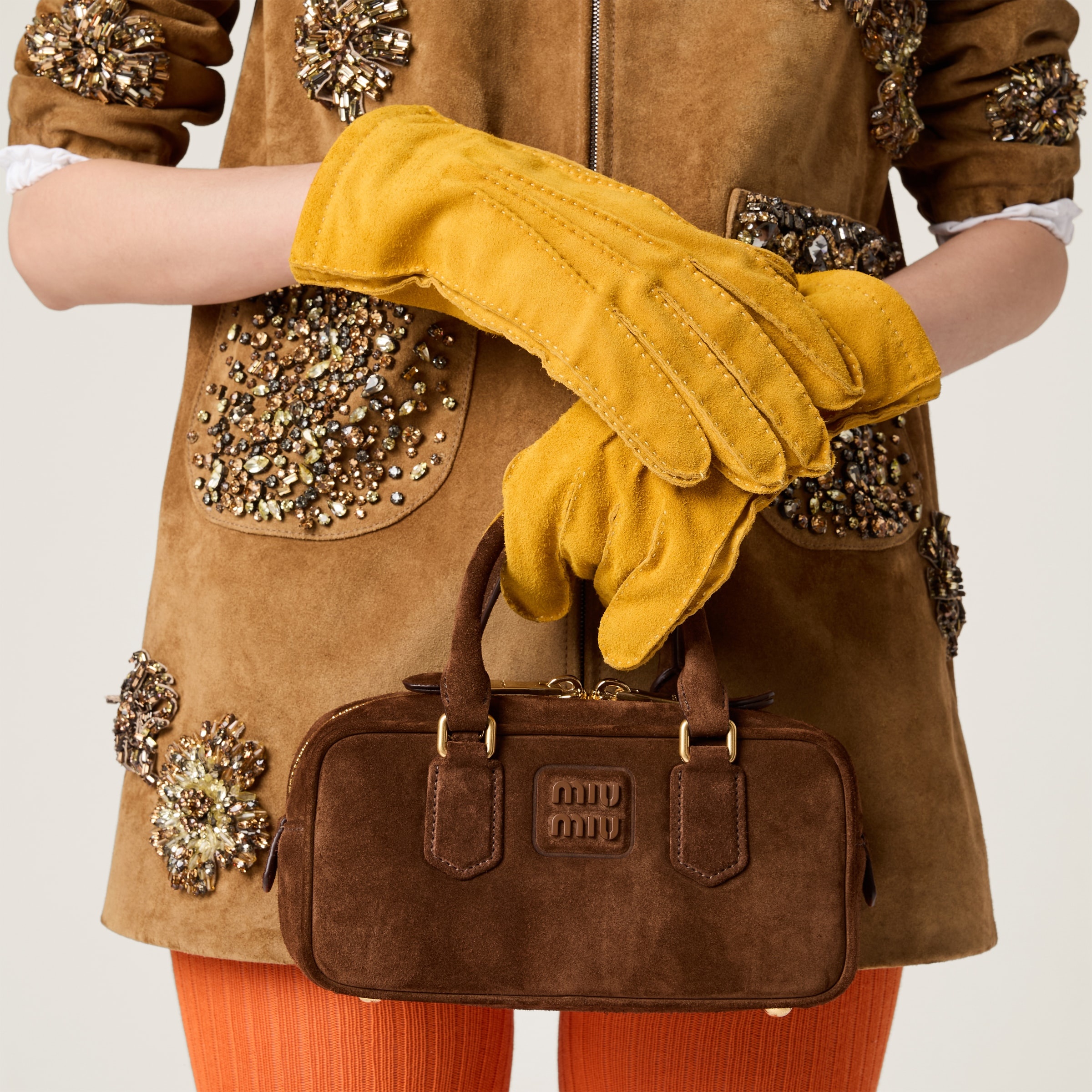 Suede gloves - 2