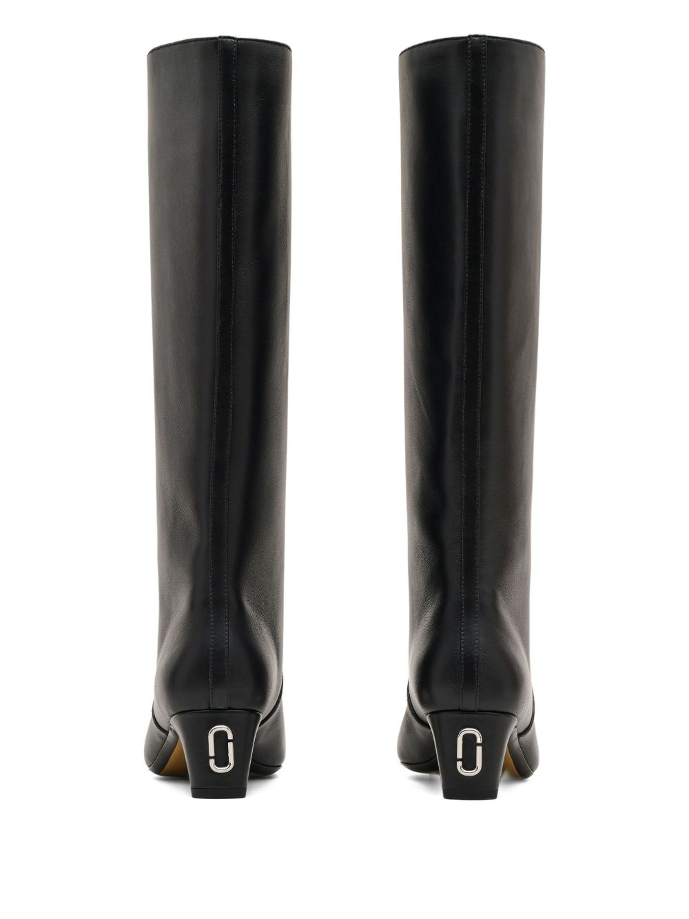 pointed-toe leather boots - 3