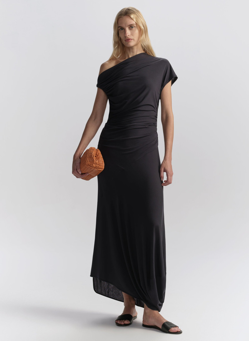 A.L.C. Halle One Shoulder Jersey Midi Dress outlook