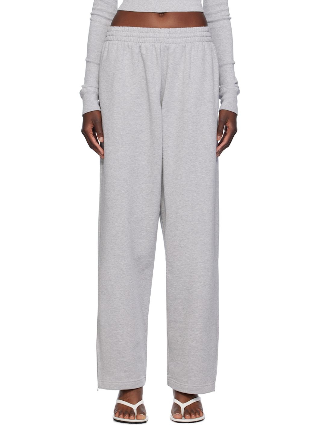 Gray Hailey Bieber Edition HB Track Pants - 1