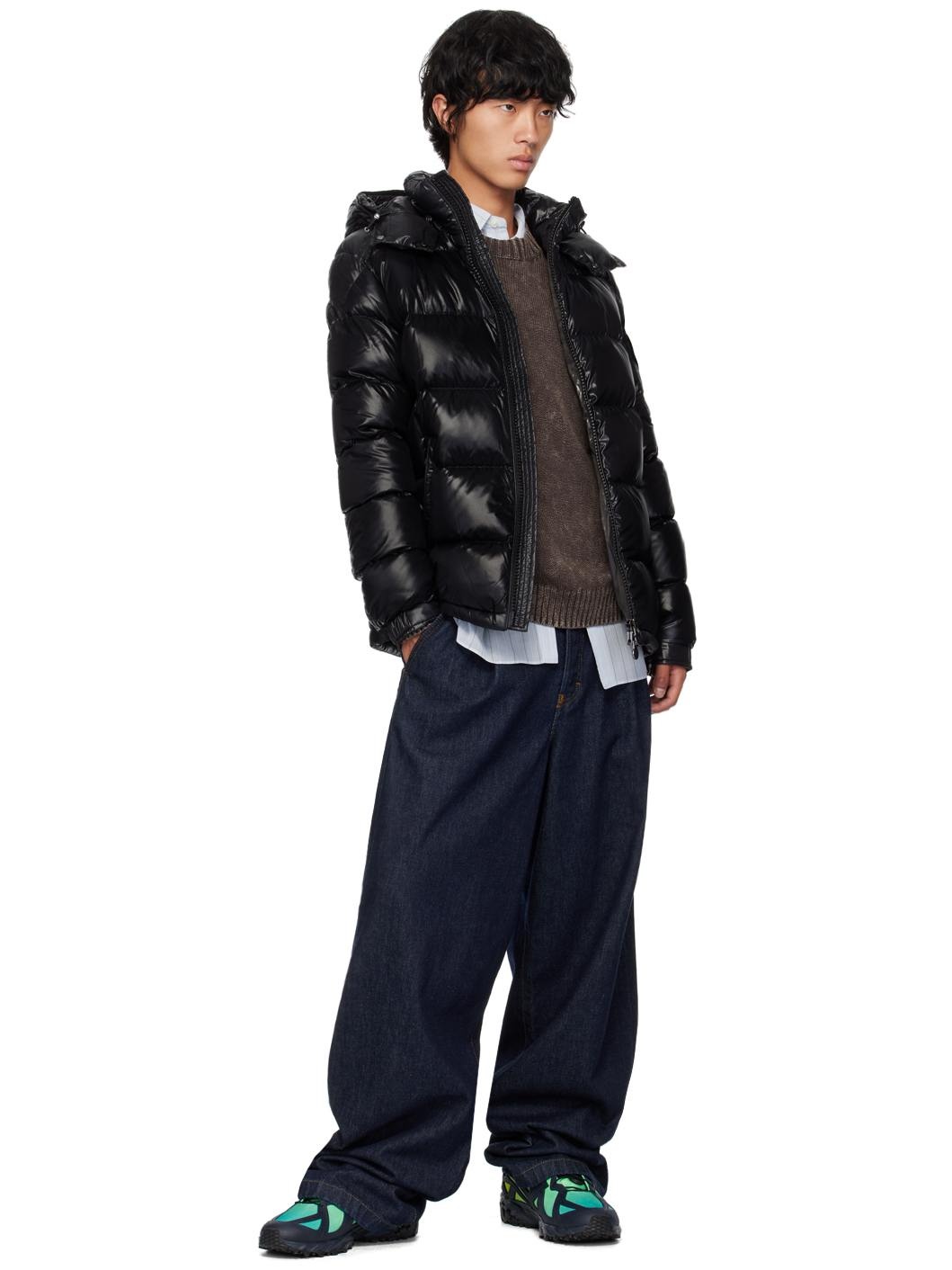 Black Moncler Maya Down Jacket - 5