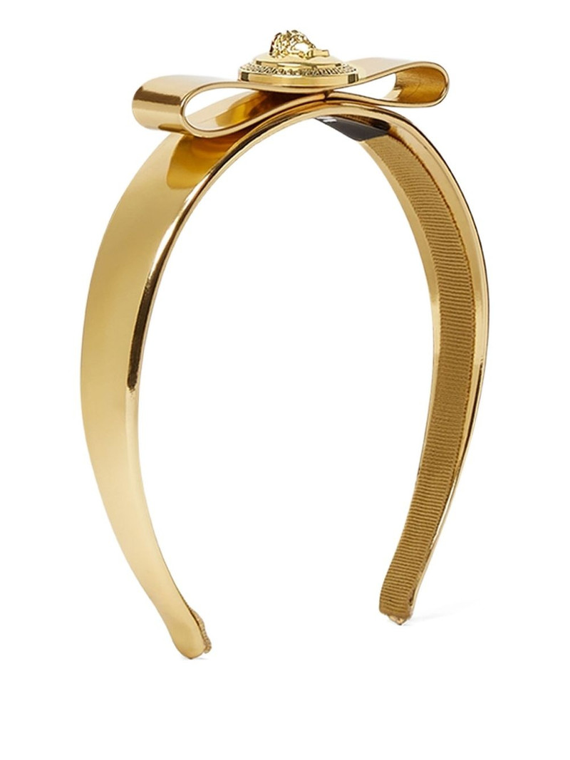 VERSACE Gianni Ribbon headband outlook