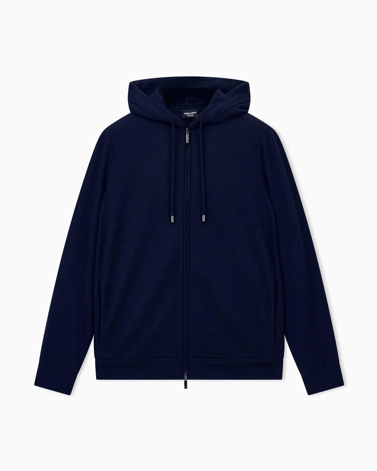 후드된 스웨터 순수 Casentino cashmere - 1