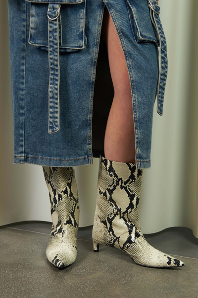 Jil Sander Snake Printed Boot outlook