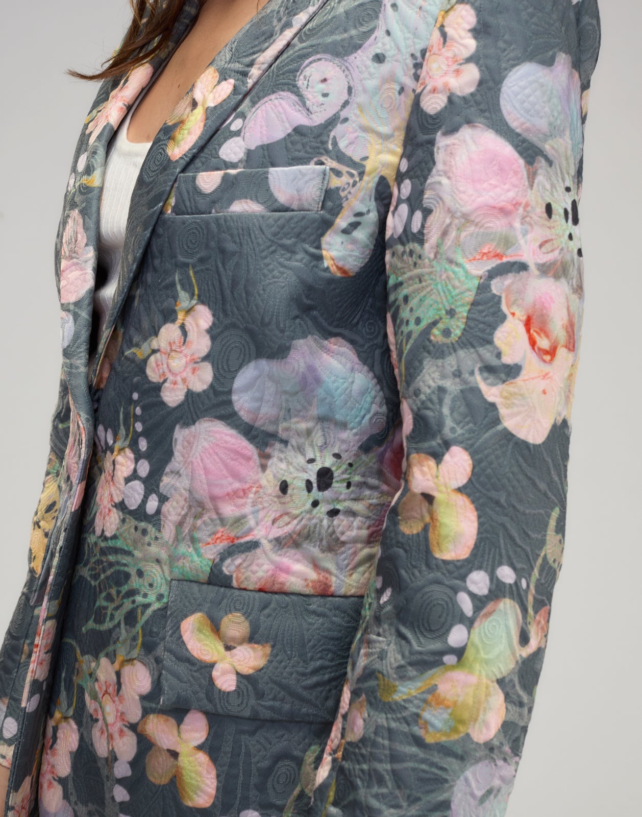 Claude Brocade Blazer - 8