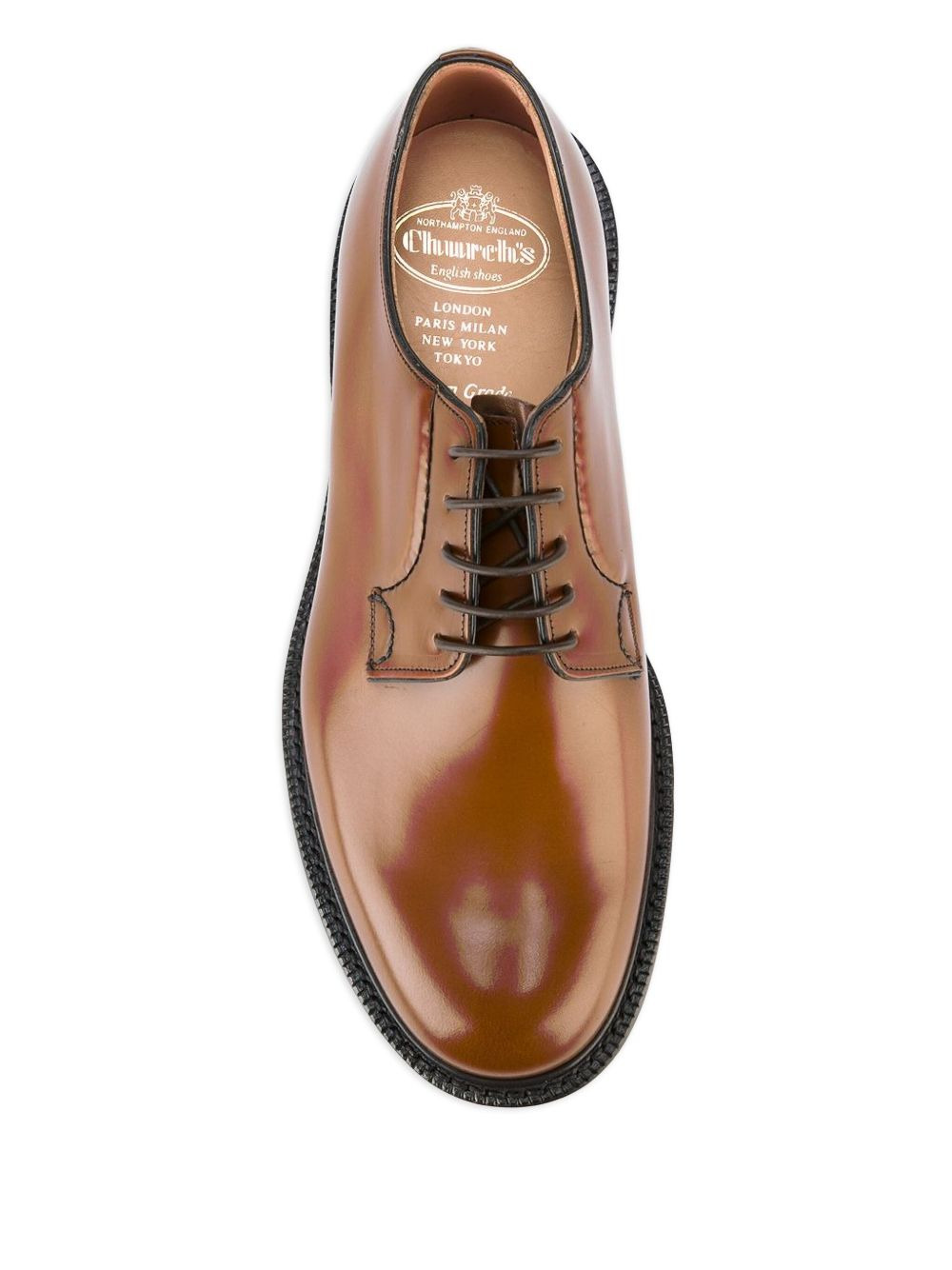 Shannon leather derby shoes - 3