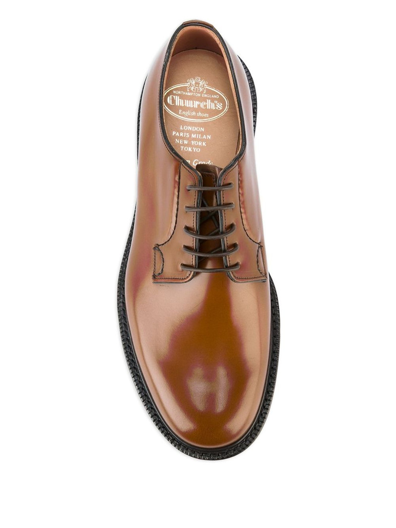 Shannon leather derby shoes 3