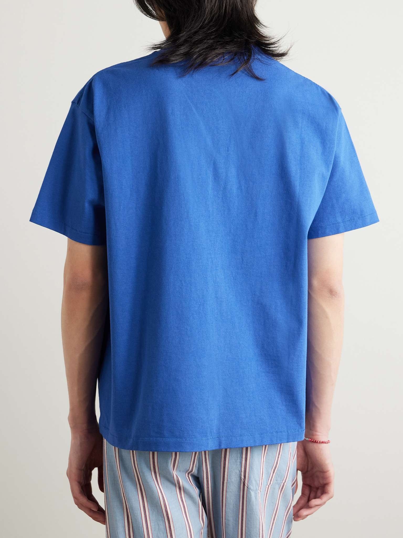 Logo-Embellished Cotton-Jersey T-Shirt - 4