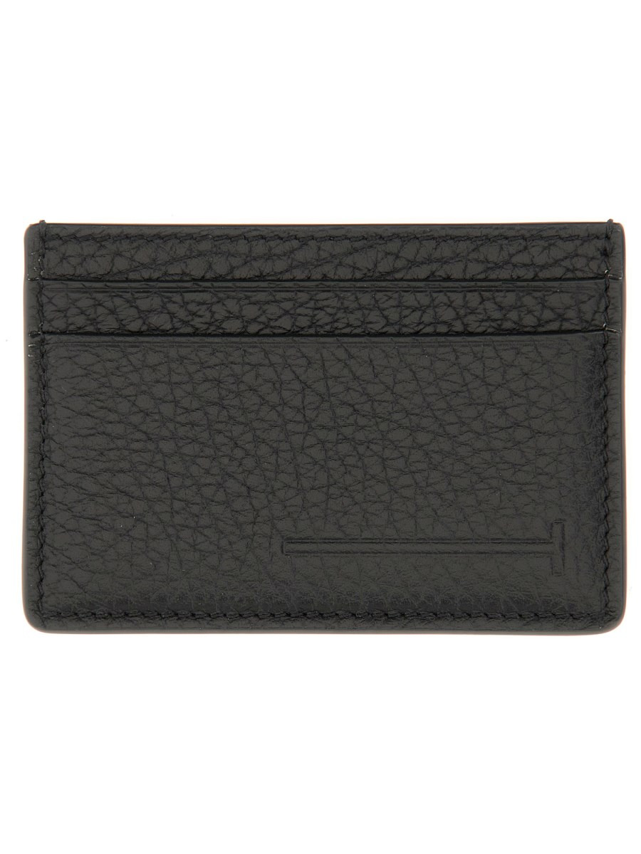 LEATHER LOGO CARD HOLDER - 2