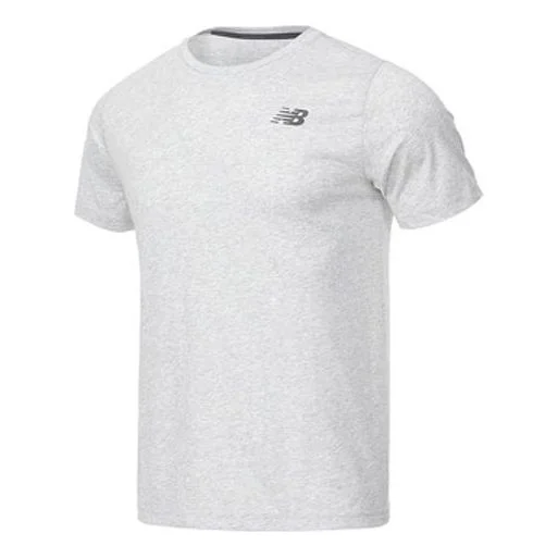 New Balance Heathertech Athletics T-Shirt 'Grey' AMT11070-AG - 1