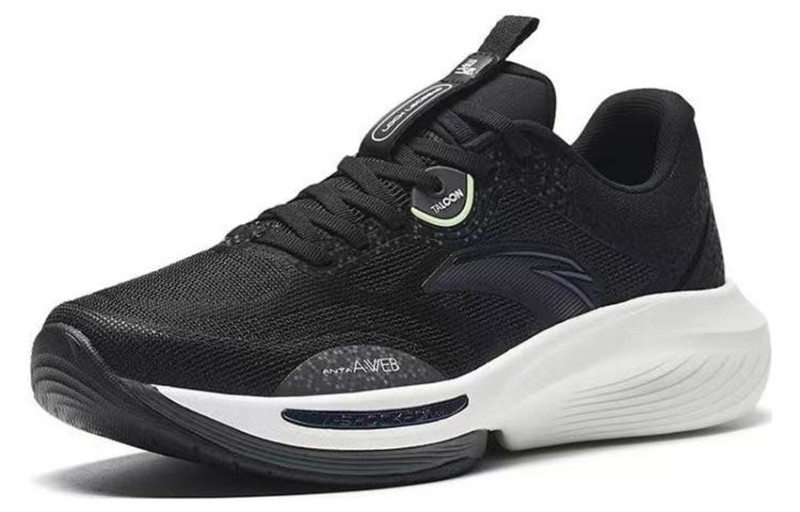 (WMNS) ANTA Mixed Training Collection 'Black White' 122337790-5 2
