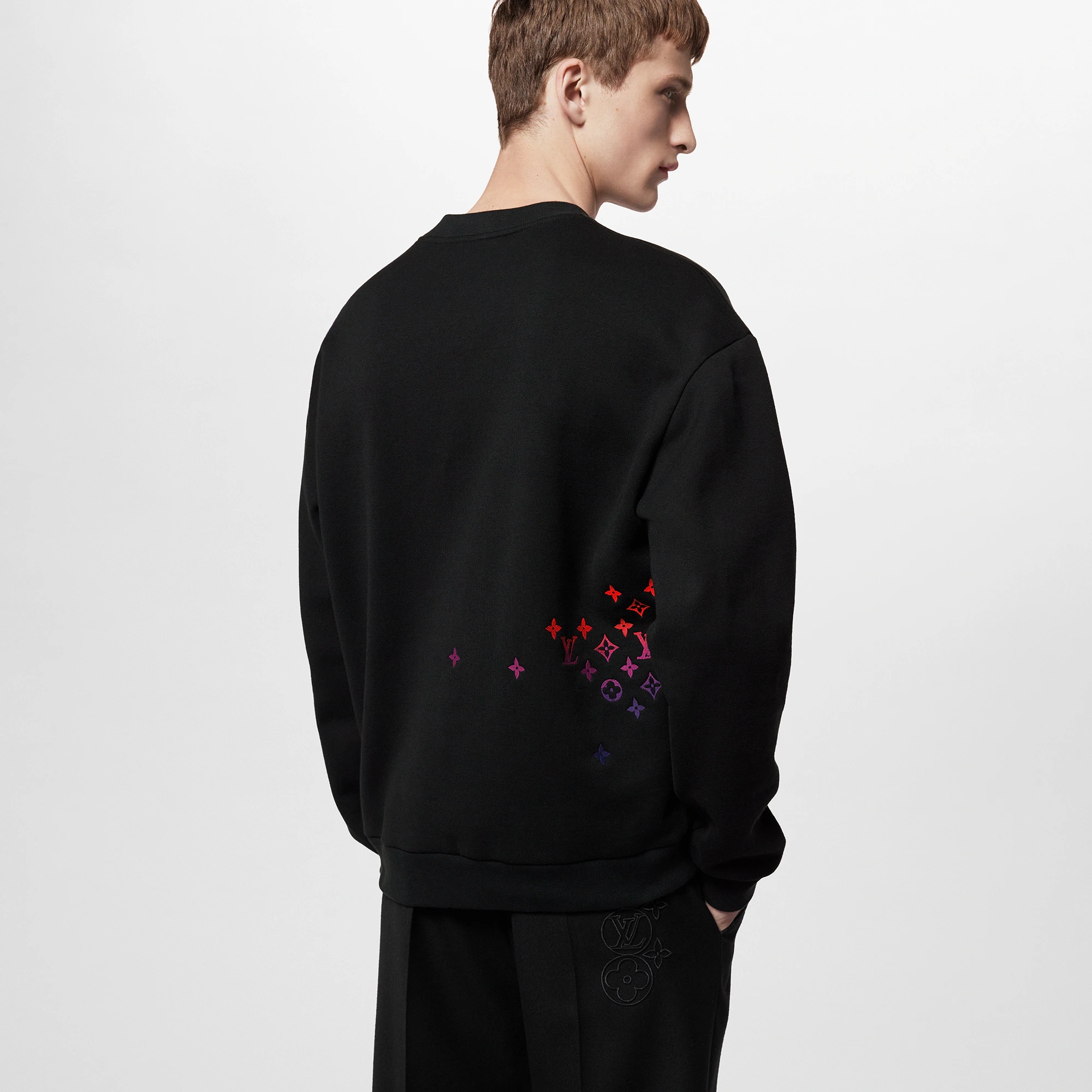Embroidered Cotton Sweatshirt - 5