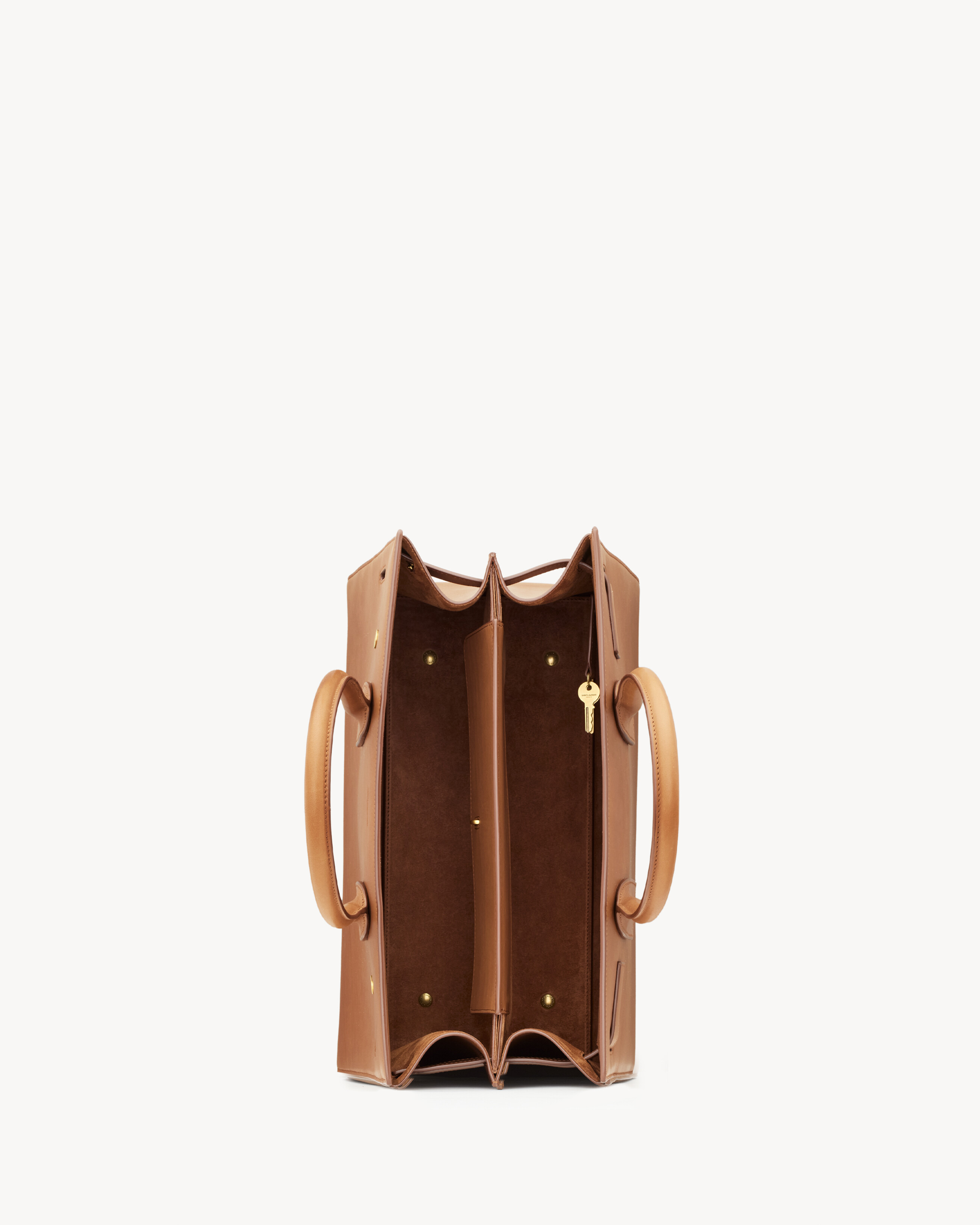 SAC DE JOUR IN SUPPLE VEGETABLE LEATHER - LARGE - 4