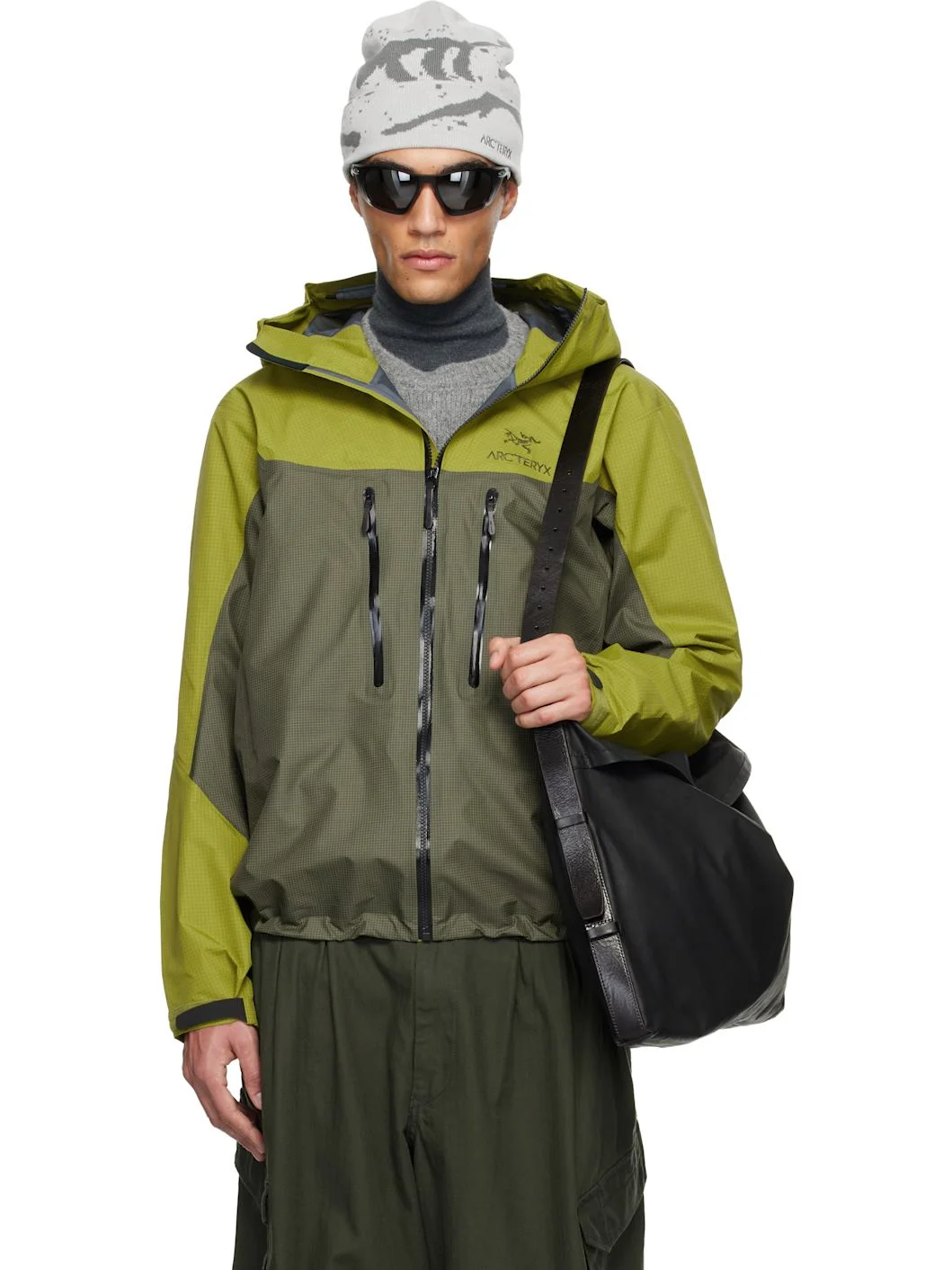 Khaki Alpha Jacket - 1