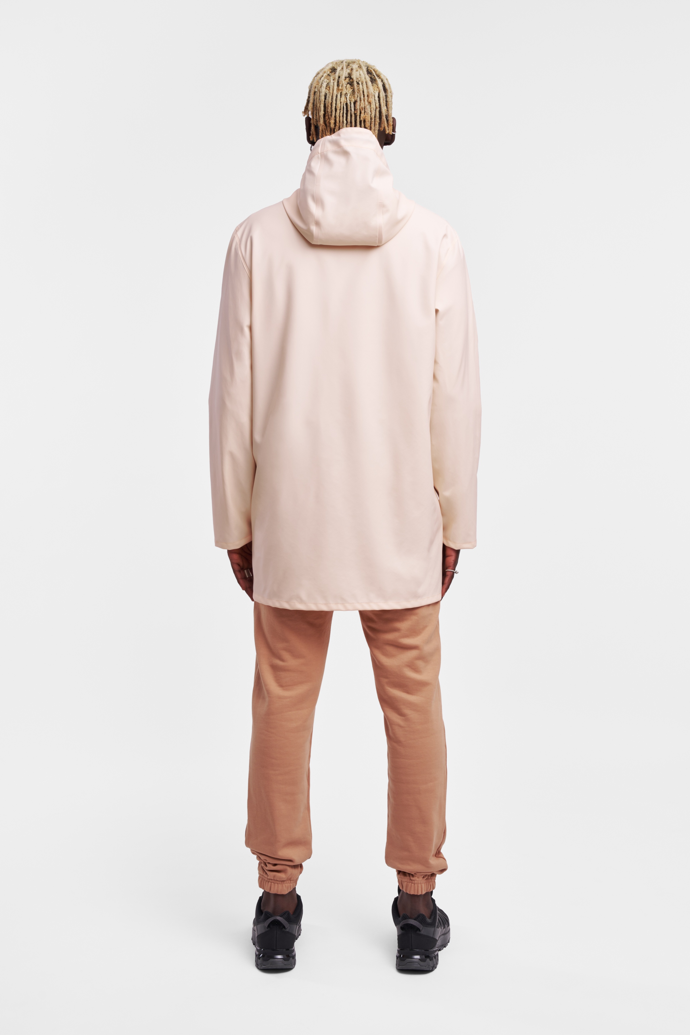 Stockholm Lightweight Raincoat Peach - 4