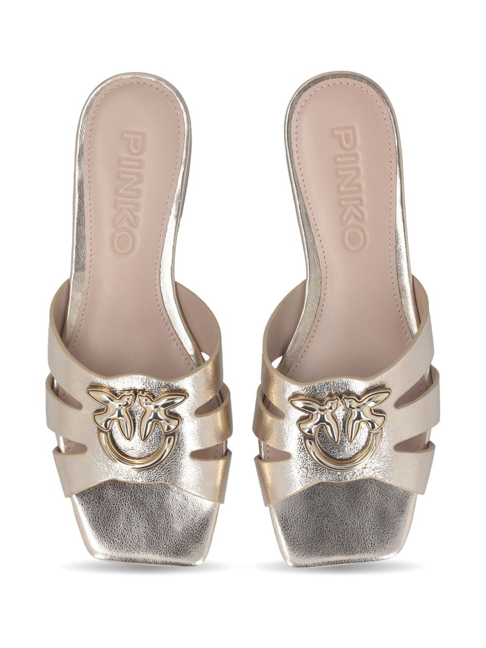Love Birds-motif sandals - 4