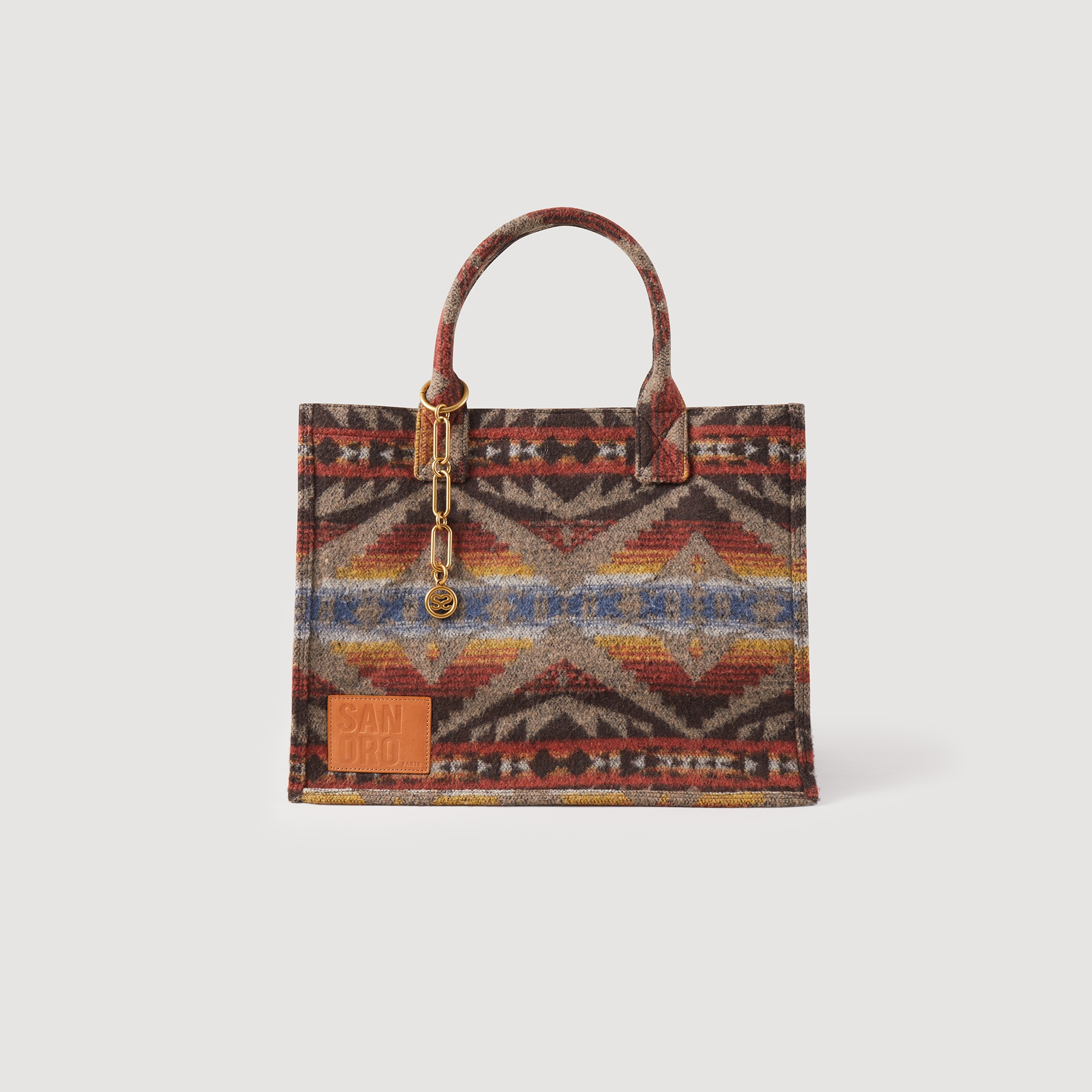 Small patterned Kasbah tote bag - 3