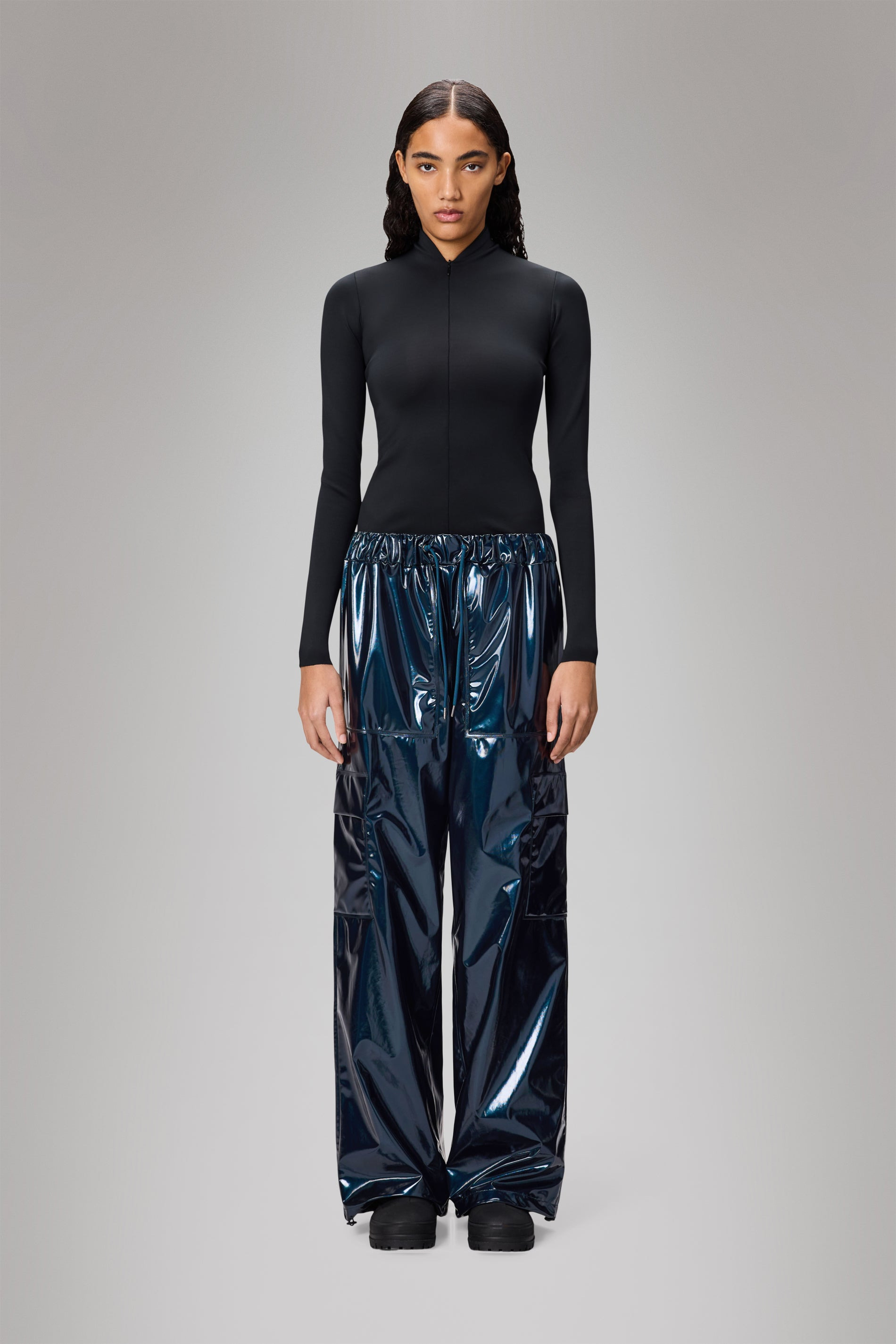 Cargo Rain Pants Wide - 2