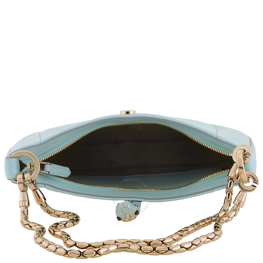 Bvlgari Small Serpenti Baia Leather Shoulder Bag - 4