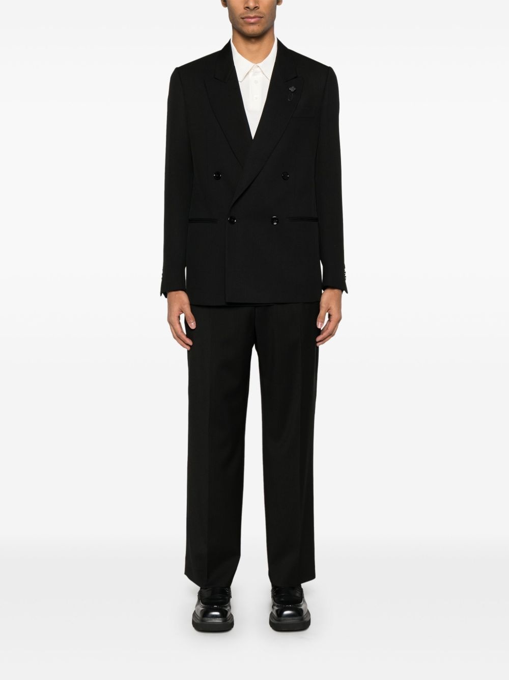 wool blazer - 2